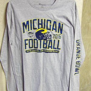 Michigan Football 2016 Capital One Orange Bowl Long Sleeve T-shirt